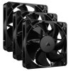 Corsair RS120 Carcasa del ordenador Ventilador 12 cm Negro 3 pieza(s) - Hardware y Componentes Gaming