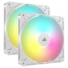 Corsair RS140 ARGB Carcasa del ordenador Ventilador 14 cm Blanco 2 pieza(s) - Hardware y Componentes Gaming