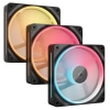 Corsair iCUE LINK LX120-R RGB Carcasa del ordenador Ventilador 12 cm Negro 3 pieza(s) - Hardware y Componentes Gaming
