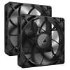 Corsair iCUE LINK RX140 MAX Carcasa del ordenador Ventilador 14 cm Negro 2 pieza(s) - Hardware y Componentes Gaming