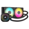 Corsair iCUE LINK TITAN RX RGB Procesador Sistema de refrigeración líquida todo en uno 12 cm Negro 1 pieza(s)