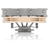 NOCTUA COOLER CPU NH-L12S BAJO PERFIL MULTISOCKET, 4 HEATPIPESR, 1X NF-A12X15 120MM FAN PWM