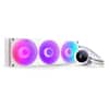 NZXT Kraken Plus 360 RGB Procesador Sistema de refrigeración líquida todo en uno Blanco 1 pieza(s)