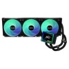 SISTEMA DE REFRIGERACION ASROCK PARA CPU CHALLENGER 360 DIGITAL,1851/1700/AM5/AM4,3X120MM,ARGB,LCD,NEGRO