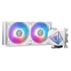SISTEMA DE REFRIGERACION LIQUIDA MSI PARA CPU MAG CORELIQUID I240 WHITE,INTEL/AMD,RADIADOR 240mm,FAN4PIN,20dBA,ARGB (2 VENTILADORES) (BLANCO)